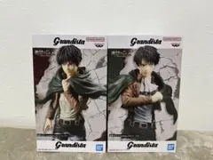 進撃の巨人　エレン　リヴァイ　グランディスタ　フィギュア