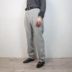 GIORGIO ARMANI シアサッカー ホワイトスラックス /QW239 - メルカリ