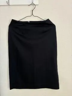 THE SUIT COMPANY 黒 タイトスカート ひざ丈