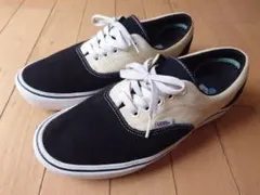 VANS バンズ ComfyCUSH ERA 27cm ブラック✕ホワイト