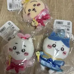 ちいかわ　七夕だねマスコット　ちいかわ　ハチワレ　うさぎ　3点セット
