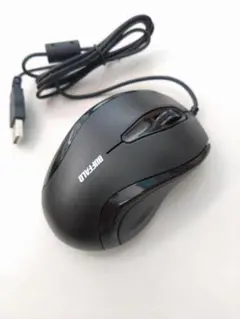 新品★有線マウス45個セット　BUFFALO　BSMRU21BKZブラック