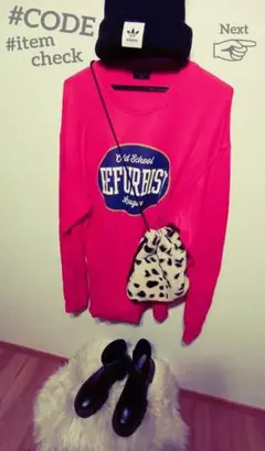 ヴィンテージ風ロング丈スウェットゆるだぼオーバーサイズトレーナーロゴ激カワ!!