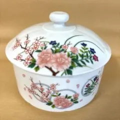 【有田焼】錦松梅　光峰作　蓋付き容器　小鉢のサムネイル