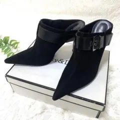 極美品✨ ピンキー＆ダイアン ミュール パンプス ブラックのサムネイル