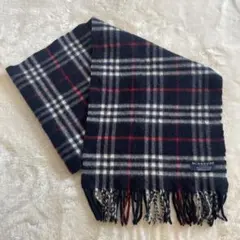 BURBERRY LONDON カシミヤ100% マフラー チェック柄 - メルカリ