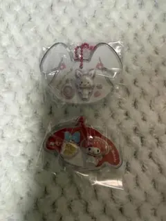 サンリオ パッケージチャーム&チョコボーロ マイメロ ウィッシュミーメル