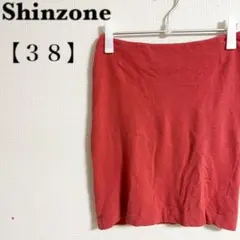 shinzone／シンゾーン　レッド　スカート　３８のサムネイル