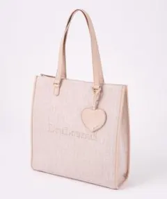 なな様専用ページ LouLoumei ハートチャーム付きトートバッグ 完全未使用