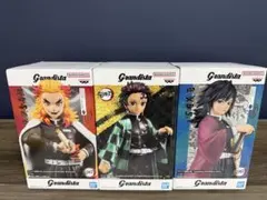 新品未開封　鬼滅の刃 フィギュア 3体セット　炭治郎　煉獄　義勇　匿名配送