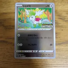 シェイミ P 「伝説のポケモンを探せ！ルギアゲットチャレンジ」 プロモカードパ…のサムネイル