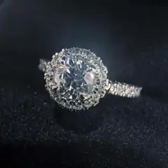 Pt900 天然ダイヤモンドリング 1.534ct 鑑定書付き 大粒 - メルカリ