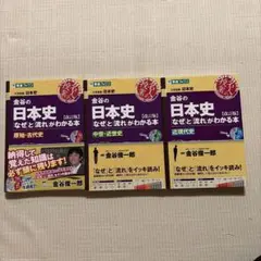 金谷の日本史 なぜと流れがわかる本 改訂版 3冊セットのサムネイル
