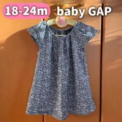 baby GAP 花柄ワンピース 18-24m ベビーギャップ 女の子 夏服のサムネイル