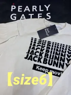 新品正規品【JB/6】パーリーゲイツ ジャックバニークルーネックニットセーター