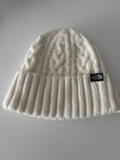 THE NORTH FACE ホワイト　ニット帽
