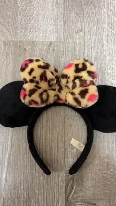 ディズニーヒョウ柄カチューシャ
