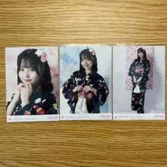佐藤 璃果　乃木坂46 生写真　浴衣 2023 3種コンプ＆2024 5種コンプ