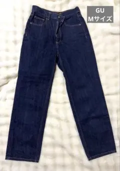 GU ハイウエストストレートジーンズ　Mサイズ