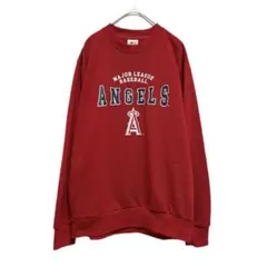 y2788【MLB】 メジャーリーグ ロサンゼルスエンゼルス トレーナー 【L】のサムネイル