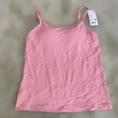 UNIQLO ユニクロ　エアリズム　ライトオレンジ　 ブラキャミソール　S