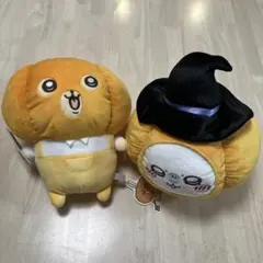 ちいかわ ハロウィン　うさぎ・モモンガ カボチャBIGぬいぐるみ