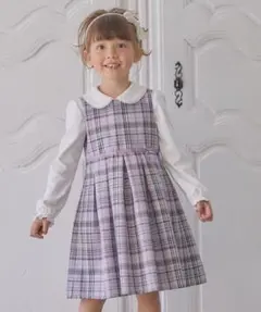 any Fam　チェック ジャンパースカート　セレモニー　入学式　卒業式