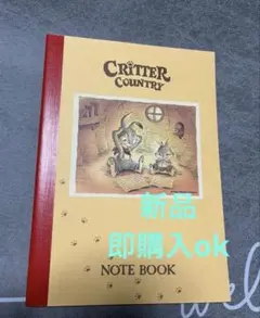 新品　東京ディズニーランド　クリッターカントリー ノート A5サイズ　即購入okのサムネイル
