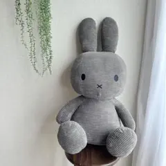【美品】ミッフィー BON TON TOYS コーデュロイ　ぬいくるみ　特大