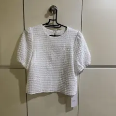 fifth パフスリーブ トップス ホワイトのサムネイル