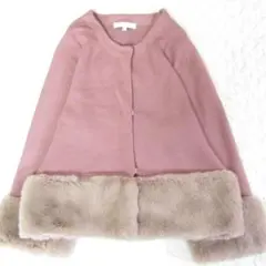 【PROPORTION BODY DRESSING】ファーコンビアウターブルゾン