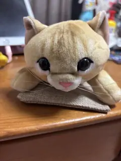 【フェリシモ 猫部】もっちり子猫ポーチ【茶トラ】のサムネイル