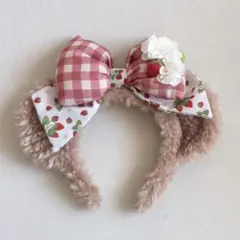 シェリーメイ ハートフェルトストロベリーギフト カチューシャ