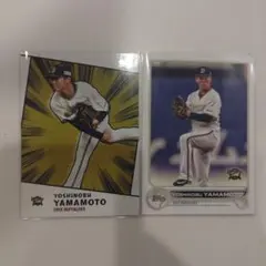 Topps 2022 山本由伸 オリックス・バファローズ A-7 + 27ベース