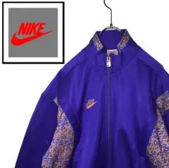 NIKE ナイキ 90s 銀タグ トラックジャケット ジャージ M 日本製 紫