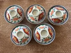 伊万里 金彩染付蓋茶碗 6客 11cm 幕末～明治期 - メルカリ