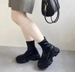 オリエンタルトラフィック　スニーカーソールショートブーツ23〜23.5