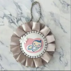 【再販】マタニティロゼット　マタニティマーク　グレージュ　ハンドメイド