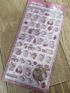 値引き× ボンボンドロップシールミニ　正規品　ハローキティ　ピンク　匿名配送