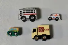 チョロQミニカーセット　くろよんトロリー＆ヤマト運輸＆ライフトラック＋オマケ