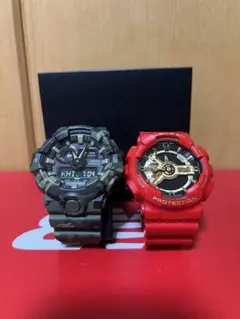 2026年最新】g-shock 赤迷彩の人気アイテム - メルカリ