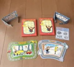 マクドナルド　ハッピーセット おさるのジョージ　パズル　2個セット