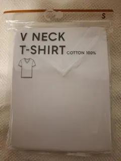 Vネック Tシャツ Sサイズ コットン100%