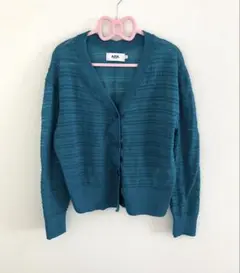 AZUL❤️ターコイズ 長袖カーディガンのサムネイル