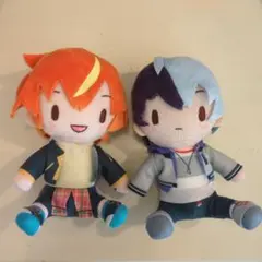 プロセカ　東雲彰人　青柳冬弥　ふわぷち　ミニぬいぐるみ