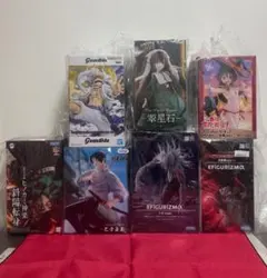 鬼滅の刃&呪術廻戦&ワンピースなど フィギュア雑貨13点まとめ売り