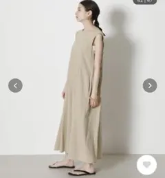 AZULbymoussy ワンピース　ベージュ
