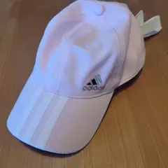 超美品✨可愛い❤adidas GOLF キャップ ピンク リボン付☆