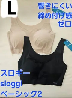 252706 トリンプ　スロギー　２枚セット　ブラジャー　L　ベーシック