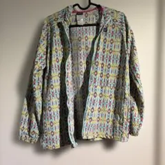 patagonia フード付きジャケット 多色模様